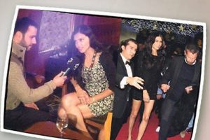 Alişan Adriana ile r&ouml;p yaptı