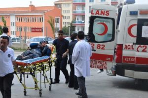 Ambulans personeli ''şiddet'' altında