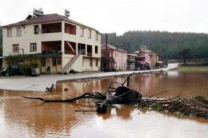 Fethiye yağmura teslim