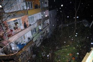 Kağıthane'de toprak kayması