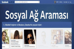 Facebook'tan 'Sosyal Ağ Araması' hizmeti