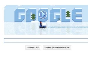Google'dan 'Frank Zamboni'ye &ouml;zel oyunlu doodle!