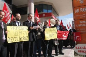 Bursa'dan patriotlara tepki