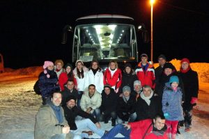 'Beyaz Cennet'te g&uuml;n&uuml;birlik kayak keyfi