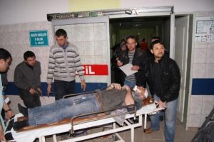 İneg&ouml;l'de y&uuml;k asans&ouml;r&uuml; d&uuml;şt&uuml;: 4 yaralı