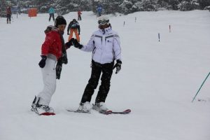 Paland&ouml;ken'de kayak coşkusu