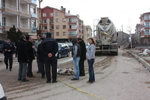 Başkentte beton mikseri kazası: 1 &ouml;l&uuml;