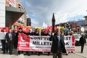 Saadet Partisi'nden patriotlara tepki