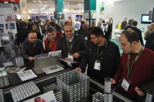 İneg&ouml;ll&uuml; iş adamları Almanya'da yapı sekt&ouml;r&uuml; fuarını gezdi