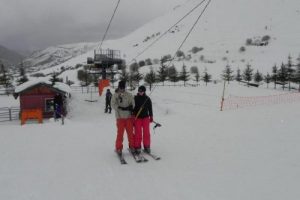 Kayak merkezinde &ccedil;ığ korkuttu