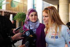 Kadın sporculardan yardım kampanyasına destek