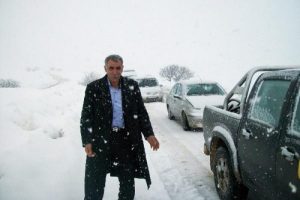 Taziyeye giderken mahsur kaldılar
