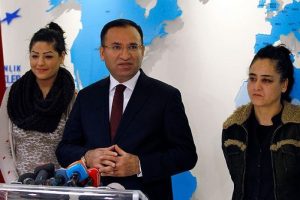 Bozdağ Elif ve annesini kabul etti