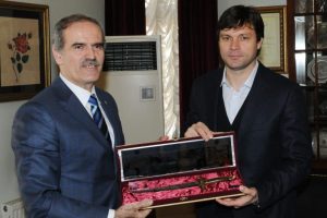 Sağlam'dan Altepe'ye veda ziyareti