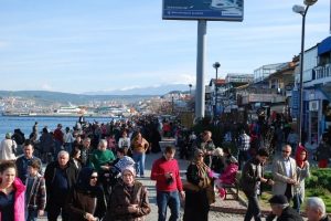 Bursa sahilleri yazı aratmadı