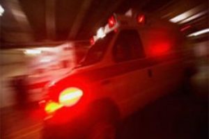 Polisin dur ihtarına uymayan otomobil kaza yaptı