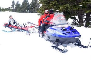 Uludağ'da bir haftada kayakta 172 kişi yaralandı