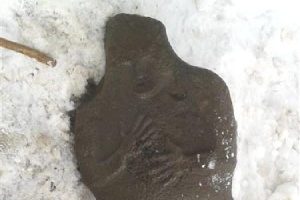 Urartu d&ouml;nemine ait heykel ele ge&ccedil;irildi