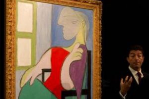 Picasso tablosuna servet