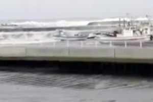 Pasifik'te 8 şiddetinde deprem İşte o anlar b&ouml;yle g&ouml;r&uuml;nt&uuml;lendi!