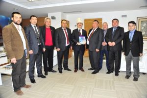 Kırgızistan milletvekillerinden başkan Keskin'e ziyaret