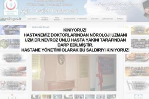 Hamile doktorun karnına tekme attı iddiası