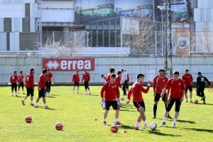 Boluspor ma&ccedil;ı &ouml;ncesi son antrenman