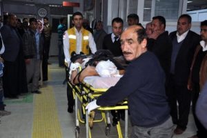 Suriye yaralıları Ak&ccedil;akale'de