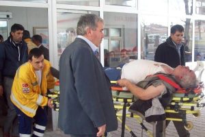 10 kişiyi yaralayan kaza