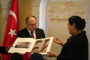 Hindistan B&uuml;y&uuml;kel&ccedil;isi Nevşehir'de