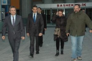 CHP'den Saygun'a ziyaret