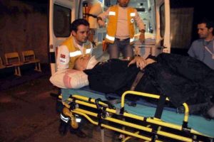Motosikletle İznik G&ouml;l&uuml; turunda kazada yaralandı