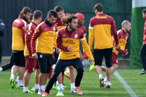 Galatasaray, Akhisar Belediyespor ma&ccedil;ı hazırlıklarına devam ediyor