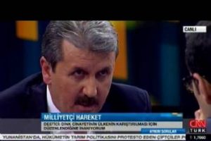 BBP lideri Destici: Ak Parti'den teklif almadık