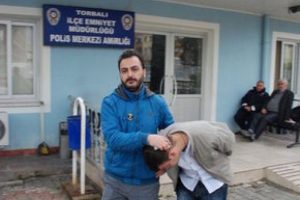 Soygun i&ccedil;in girdi yakalandı