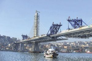İşte T&uuml;rkiye'nin ilk metro k&ouml;pr&uuml;s&uuml;