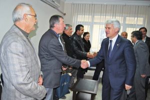 H&uuml;seyin Şahin'den muhtarlara ziyaret