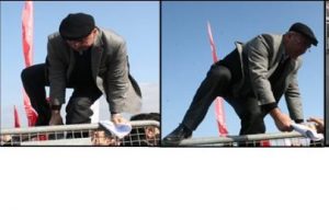 CHP'li vekil bariyeri ge&ccedil;meye &ccedil;alışınca...