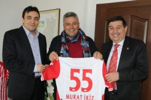 Samsunspor'un Havza ziyareti