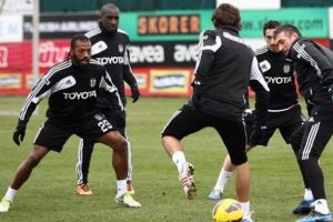 Beşiktaş idmanında &ccedil;evik kuvvet