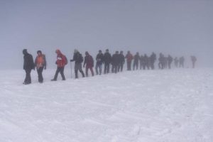 23 dağcı Ilgaz Dağı zirvesine &ccedil;ıktı
