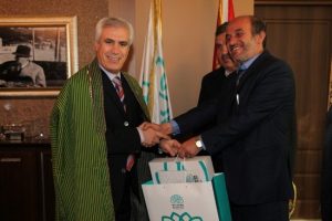 Afgan heyetten Nil&uuml;fer ziyareti