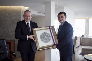 T&Uuml;GİAD'dan Muharrem Yılmaz'a ziyaret