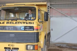 Belediye Başkanlığı 29 yıldır kamyon şof&ouml;rlerinde