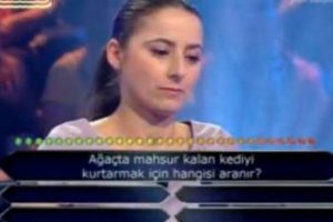 &Uuml;niversite mezunlarına taş &ccedil;ıkaran yarışmacı
