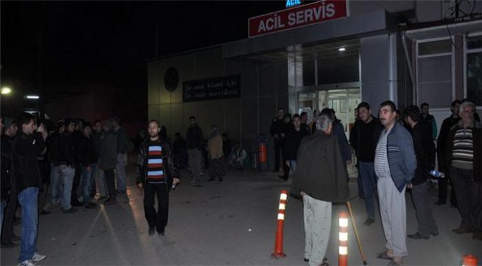 Maden ocağında g&ouml;&ccedil;&uuml;k: 1 &ouml;l&uuml;