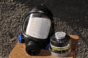 Mayın sanılan kutudan gaz maskesi &ccedil;ıktı