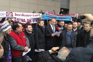 Trabzonspor taraftarları PFDK &uuml;yeleri hakkında su&ccedil; duyusunda bulundu