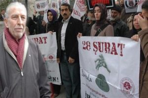 28 Şubat protestosunda ilgin&ccedil; tesad&uuml;f