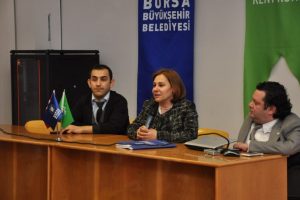 Sena Kaleli, Engelliler Meclisi'ni ziyaret etti
